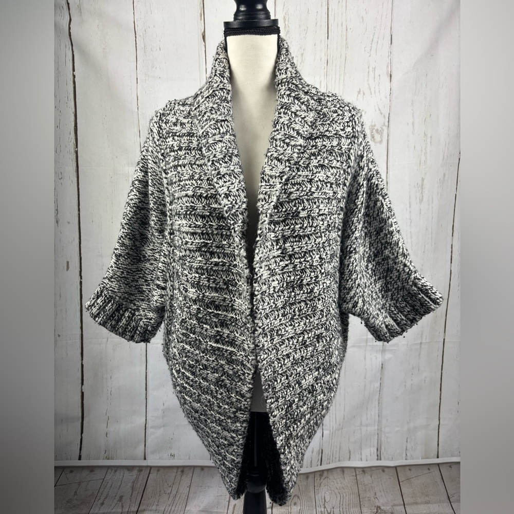 Express Wool Blend Open Front Cardigan